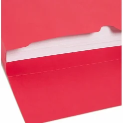 Smead® Elastic Closure Expanding School Wallets, Legal Size, 2" Expansion, Assorted Colors, Pack Of 50