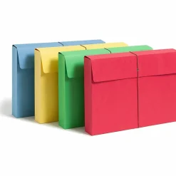 Smead® Elastic Closure Expanding School Wallets, Legal Size, 2