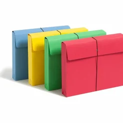 Smead® Elastic Closure Expanding School Wallets, Letter Size, 2