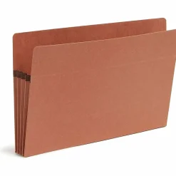 Smead® End-Tab Extra-Wide File Pockets, 3-1/2