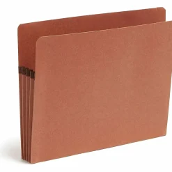 Smead® End-Tab Extra-Wide File Pockets, 3-1/2
