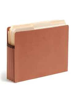 Smead® End-Tab Extra-Wide File Pockets, 3-1/2