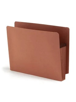 Smead® End-Tab Extra-Wide File Pockets, 3-1/2