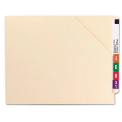 Smead® End-Tab Jackets, 1 1/2
