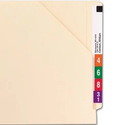 Smead® End-Tab Jackets, 1 1/2