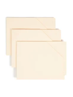 SmeadĀ® End-Tab Jackets, 9 1/2" x 12 1/4", Manila, Pack Of 100