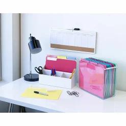 Smead® Erasable FasTab® Hanging Folders, Letter Size, Assorted Colors, Box Of 18