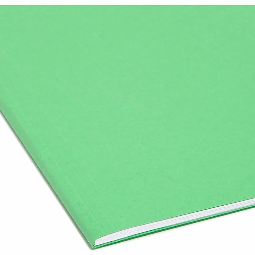 Smead® Erasable FasTab® Hanging Folders, Letter Size, Assorted Colors, Box Of 18