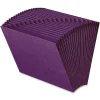 Smead® Expanding A-Z Files Without Flap, Letter Size, 7/8" Expansion, Purple