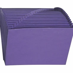 Smead® Expanding A-Z Files Without Flap, Letter Size, 7/8