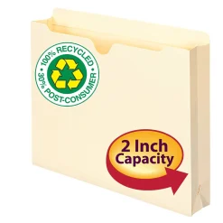 Smead® Expanding File Jackets, Letter Size, 2