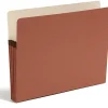 Smead® Expanding File Pockets, 3 1/2" Expansion, 9 1/2" x 11 3/4", 30% Recycled, Redrope, Pack Of 25