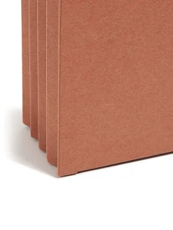 Smead® Expanding File Pockets, 3 1/2" Expansion, 9 1/2" x 14 3/4", 30% Recycled, Redrope, Pack Of 25