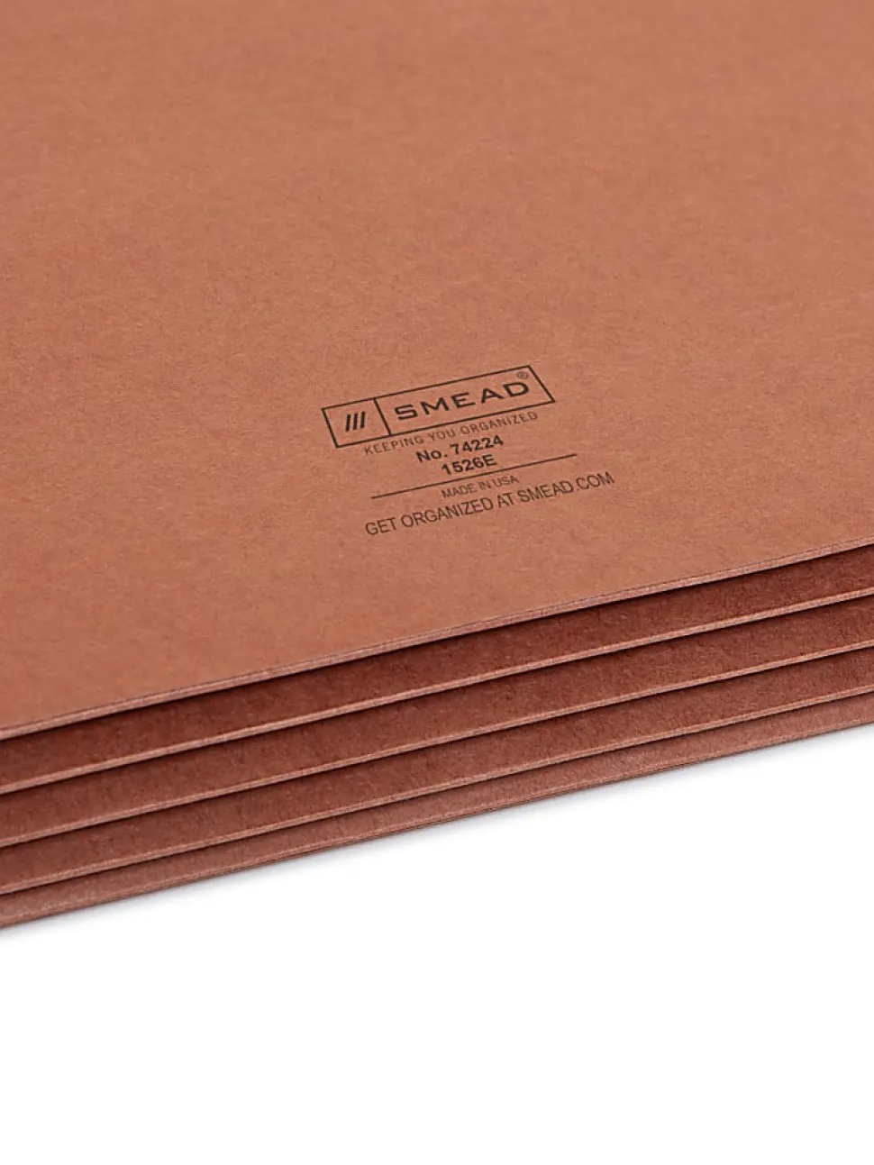 Smead® Expanding File Pockets, 3 1/2" Expansion, 9 1/2" x 14 3/4", 30% Recycled, Redrope, Pack Of 25