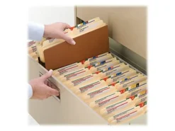 Smead® Expanding File Pocket With Tear Resistant Gusset, Legal Size, 5 1/4