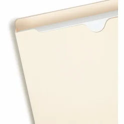 Smead® Expanding Reinforced Top-Tab File Jackets, 2" Expansion, Letter Size, Manila, Box Of 50 (75560)