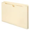 Smead® Expanding Reinforced Top-Tab File Jackets, 1" Expansion, Legal Size, Manila, Box Of 50