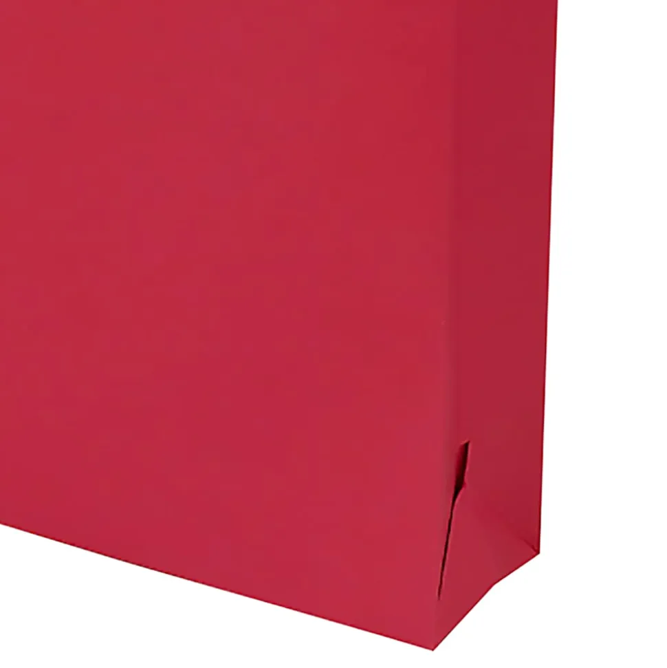 Smead® Expanding Reinforced Top-Tab File Jackets, 2" Expansion, Letter Size, Red, Box Of 50