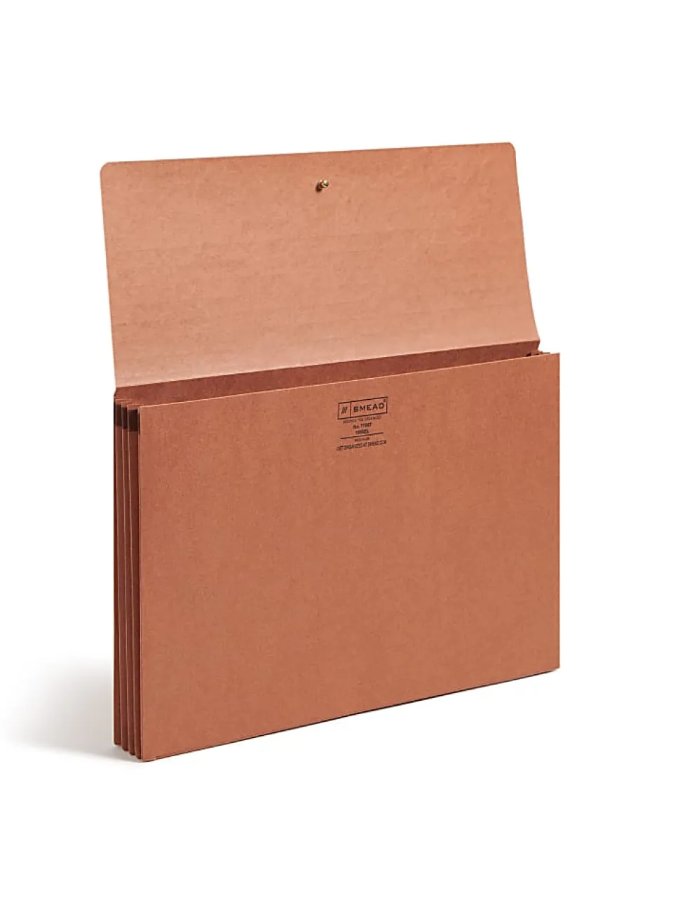 Smead® Expanding Wallet, 3 1/2" Expansion, 10" x 15", 30% Recycled, Redrope