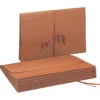 Smead® Expanding Wallet With Flap, 5 1/4" Expansion, 10" x 15", 30% Recycled, Redrope
