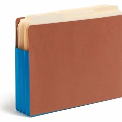 Smead® Extra-Wide Expansion End-Tab File Pockets, 12