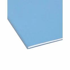 Smead® FasTab® Hanging File Folders, Letter Size, Blue, Box Of 20