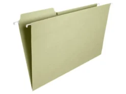 Smead® FasTab® Hanging Folders, 1/3 Cut, Legal Size, Moss, Pack Of 20