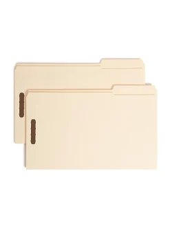 Smead® Fastener Folders With Reinforced Tab, 2