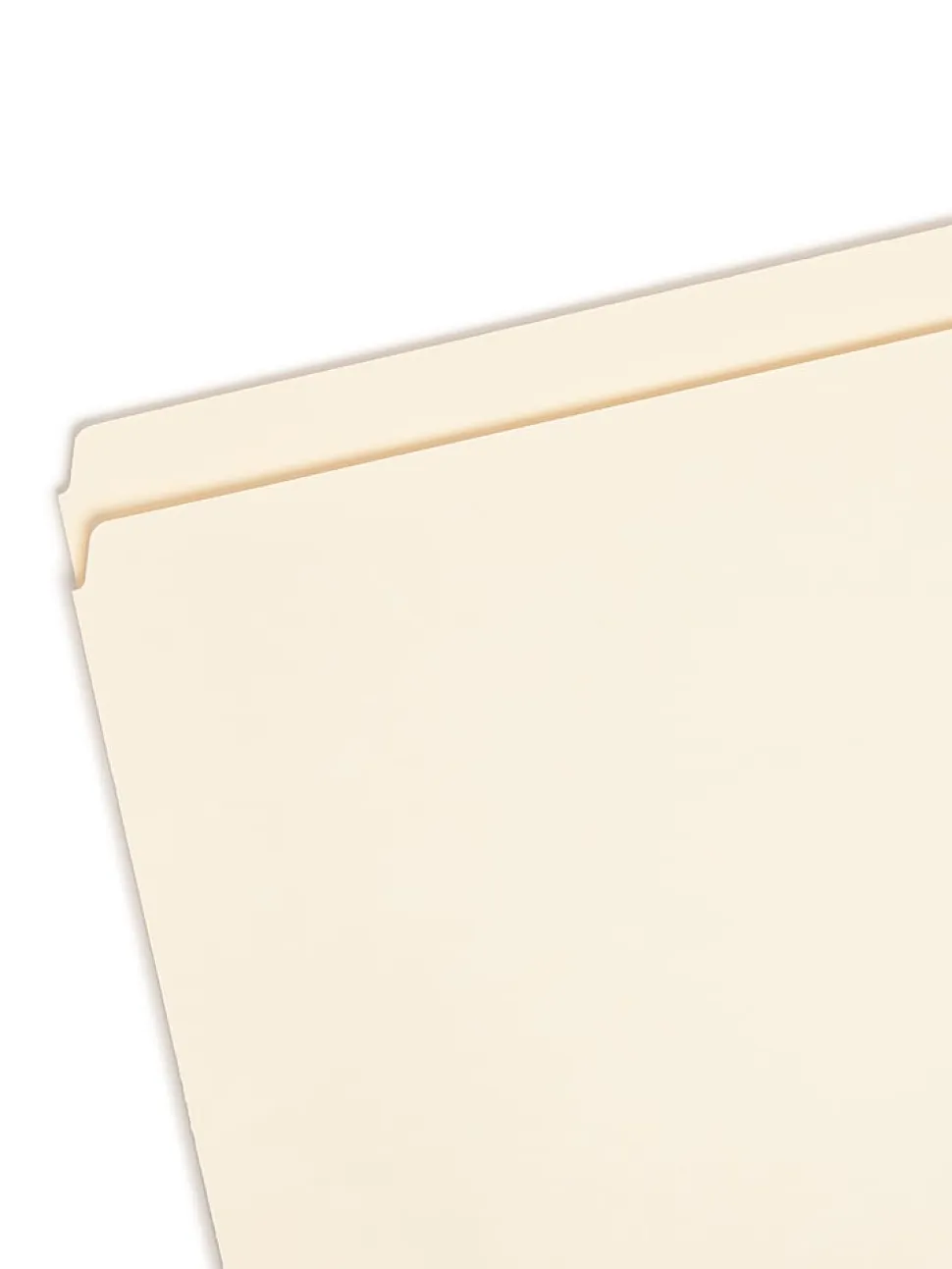 Smead® File Folders, Letter Size, Straight Cut, Manila, Pack Of 100