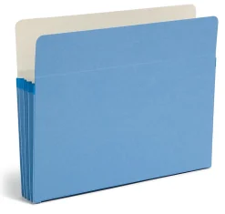 Smead® File Pocket Expanding Color Pockets, 3 1/2