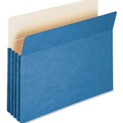 Smead® File Pocket Expanding Color Pockets, 3 1/2