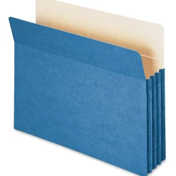Smead® File Pocket Expanding Color Pockets, 3 1/2