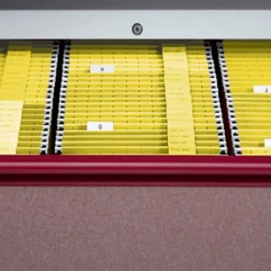 Smead® Hanging File Folders, 1/5-Cut Adjustable Tab, Letter Size, Yellow, Box Of 25