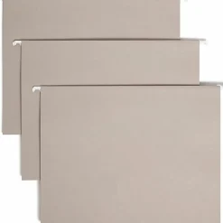 Smead® Hanging File Folders, Letter Size, Gray, Box Of 25 Folders