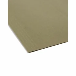 Smead® Hanging File Folders, Letter Size, 100% Recycled, Standard Green, Box Of 25