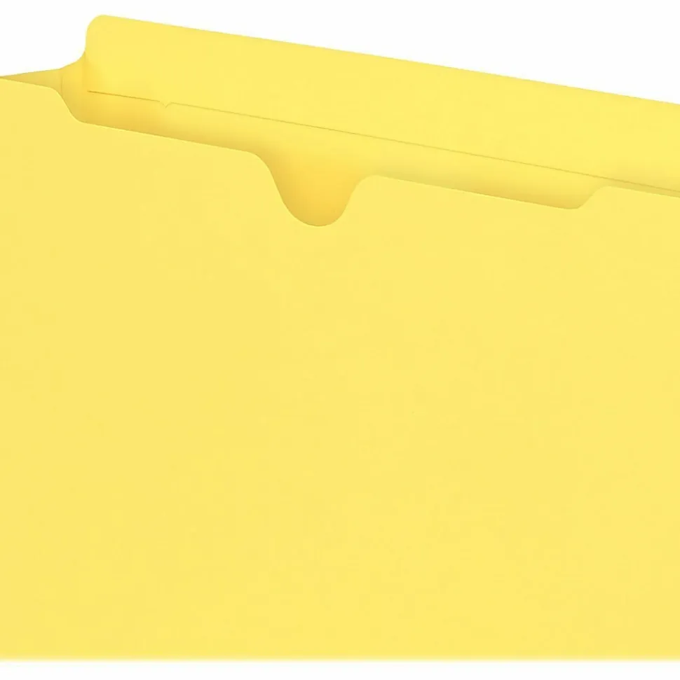 Smead® Heavyweight Color File Jackets, Letter Size, 2" Expansion, Assorted, Box Of 50
