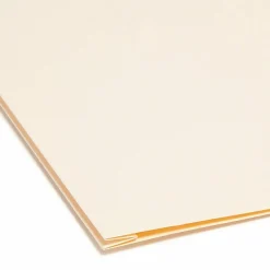 Smead® Heavyweight Top-Tab Expansion Folders, Letter Size, Manila, Box Of 50