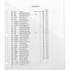 Smead® Inndura 3-Hole Poly Slash Jackets, 9 1/4" x 11 1/4", Clear, Pack Of 5