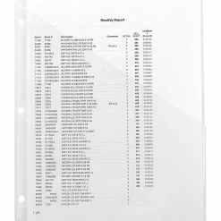 Smead® Inndura 3-Hole Poly Slash Jackets, 9 1/4" x 11 1/4", Clear, Pack Of 5