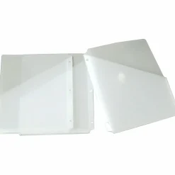Smead® Inndura 3-Hole Poly Slash Jackets, 9 1/4