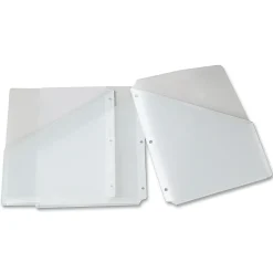 Smead® Inndura 3-Hole Poly Slash Jackets, 9 1/4