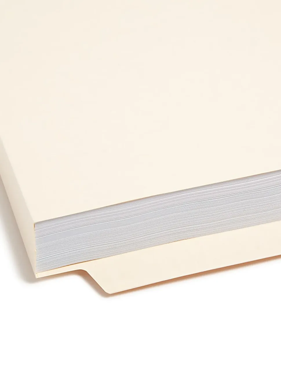 Smead® Manila End-Tab Expanding Folders, 1 1/2" Expansion, Letter Size, Manila, Box Of 50