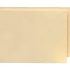 Smead® Manila End-Tab Pocket Folders, Straight Cut, Letter Size, Pack Of 50