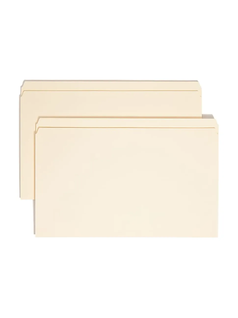 Smead® Manila File Folders, Legal Size, Straight Cut, Pack Of 100