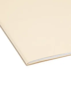 Smead® Manila File Folders, Letter Size, 1/3 Cut, 100% Recycled, Box Of 100