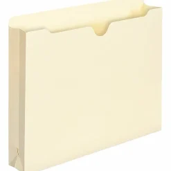 Smead® Manila File Jackets, 2" Expansion, Letter Size, Box Of 50 Jackets