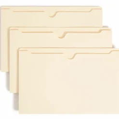 Smead® Manila File Jackets, Reinforced Tab, 2” Expansion, Legal Size, Box Of 50 (76560)