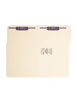 Smead® Manila Folders With SafeSHIELD® Coated Fasteners, Legal Size, Box Of 50