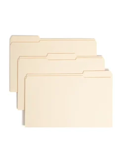 Smead® Manila Folders With SafeSHIELD® Coated Fasteners, Legal Size, Box Of 50