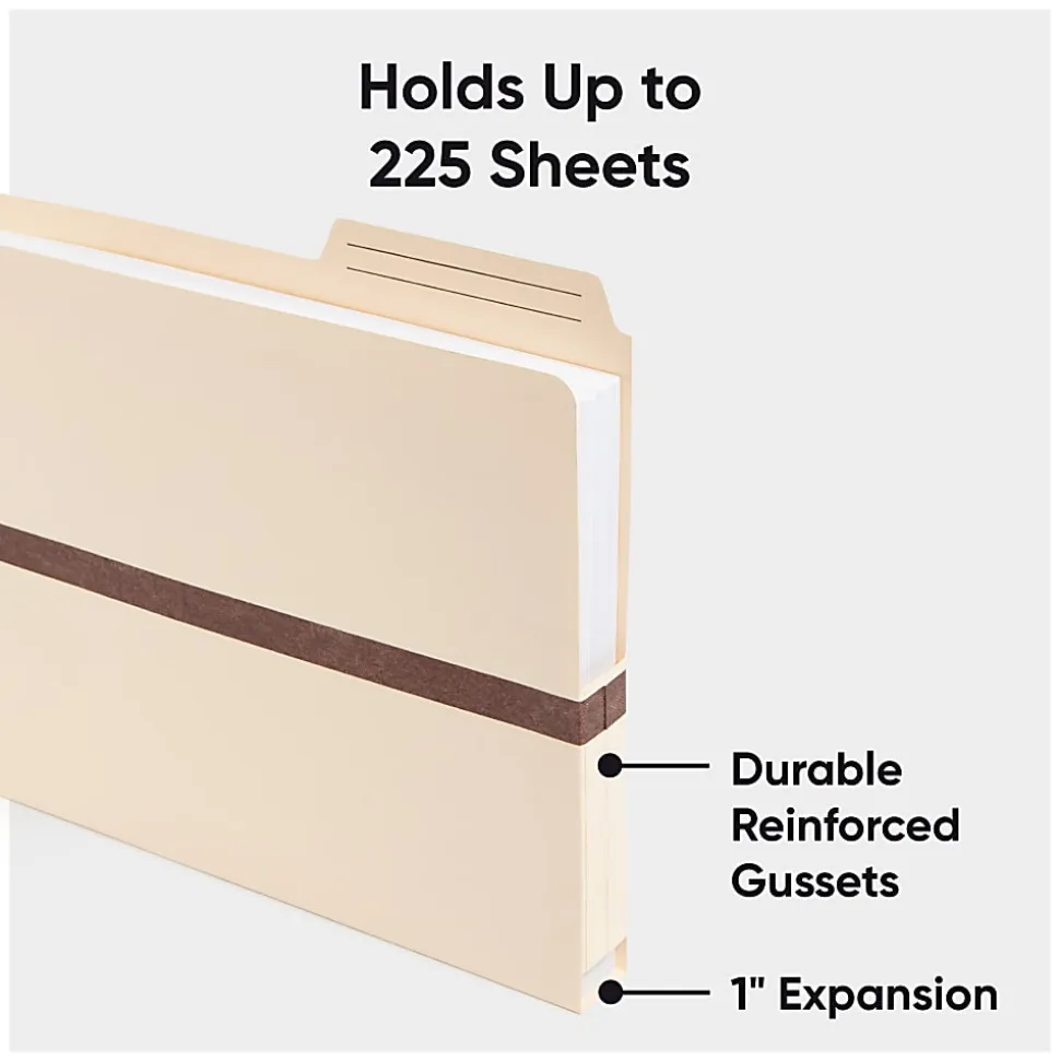 Smead® Manila Pocket, 9 7/8" x 11 3/4", Manila